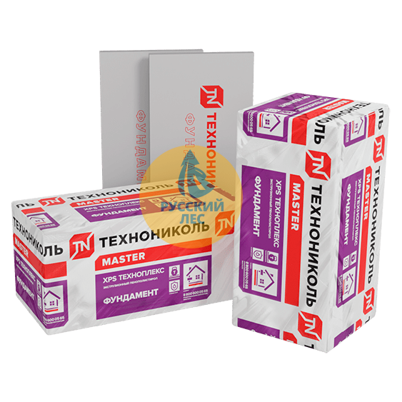 Техноплекс XPS 250 ФУНДАМЕНТ 1180х580х50-L (8 плит) (5,47м2) (0,273м3)