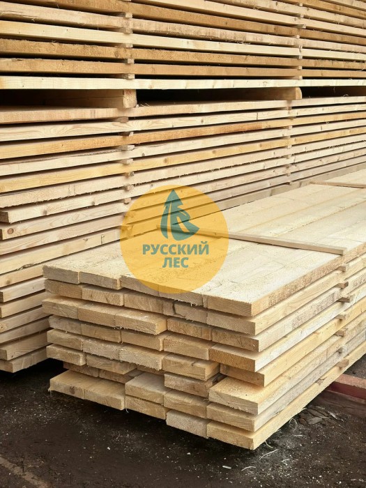 Доска обрезная 1сорт - 50 х 100 х 6000