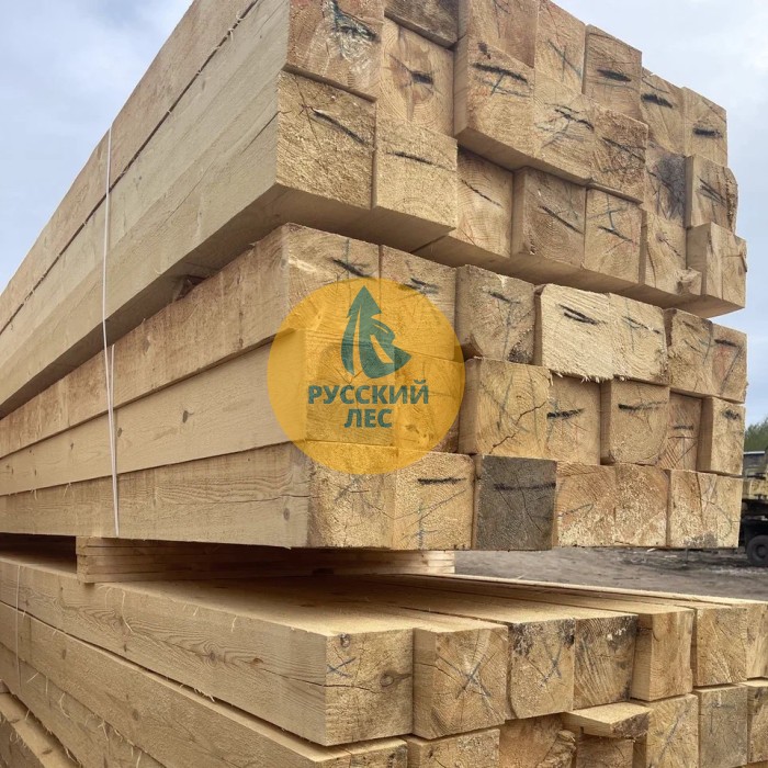 Брус обрезной ГОСТ и ТУ 100 х 150 х 6000 