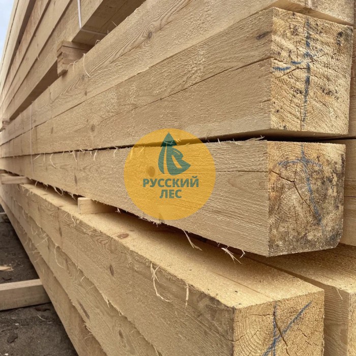 Брус обрезной ГОСТ и ТУ 200 х 200 х 6000