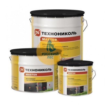 Мастика "Технониколь" Аквамаст  битумная (3л)