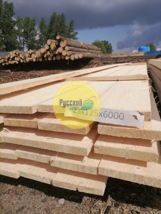Доска обрезная 1сорт сухая  30 х 100 х 6000