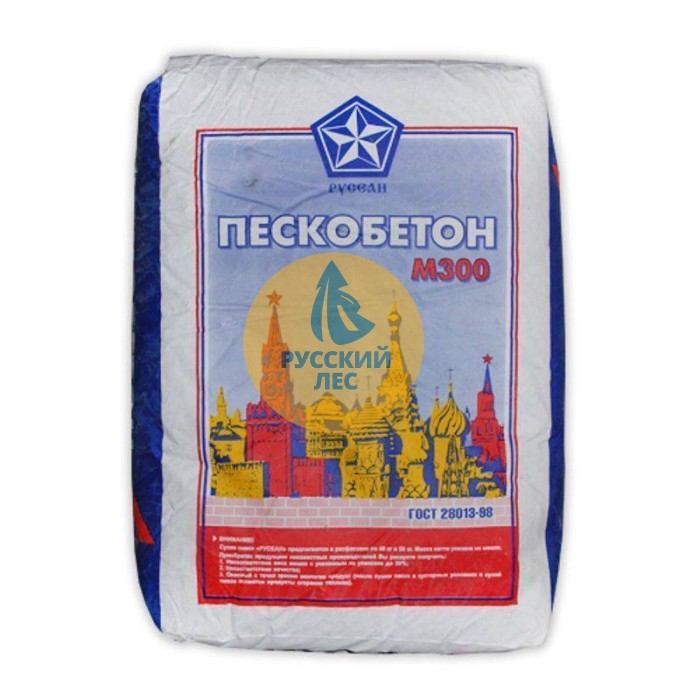 Пескобетон Русеан М300 (40кг)
