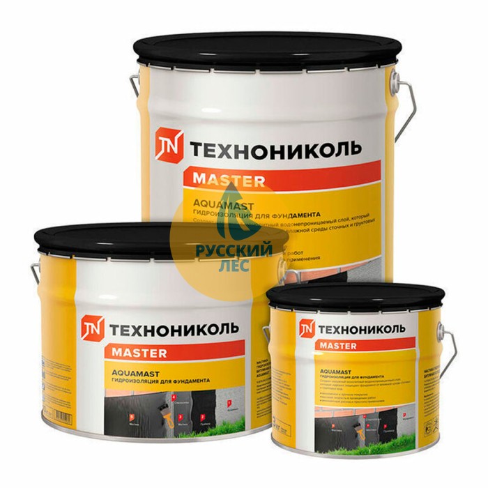 Мастика Аквамаст "Технониколь" (18кг), (AquaMast)