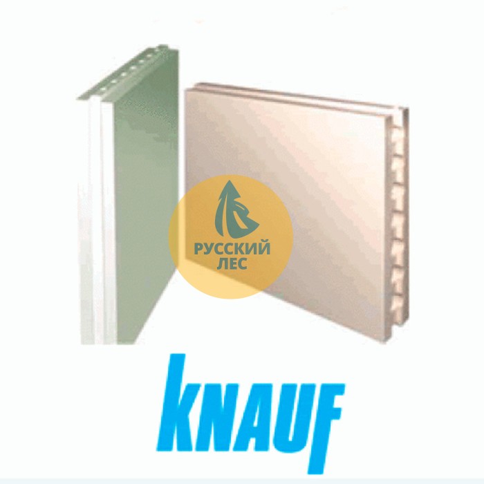 Пазогребневая плита Knauf (Кнауф) Влагостойкая 80мм ПГП