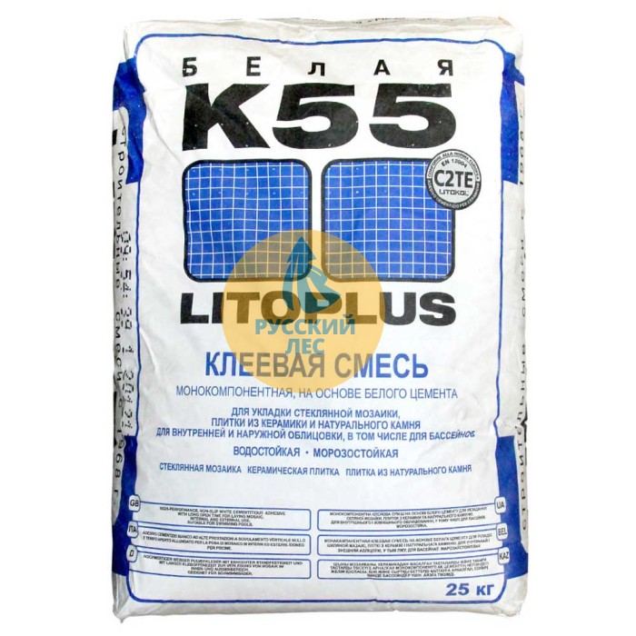 Клей плиточный K55 LITOKOL LITOPLUS (К55 Литокол Литоплюс)