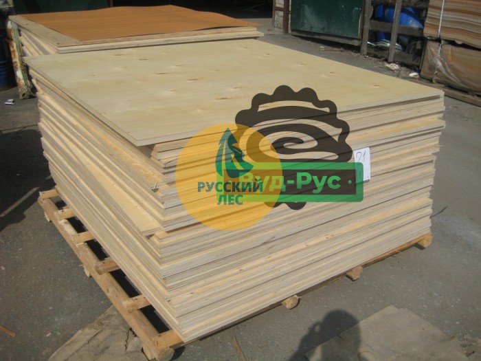 Фанера ФК 9 мм сорт 4/4 1525 х 1525 мм  