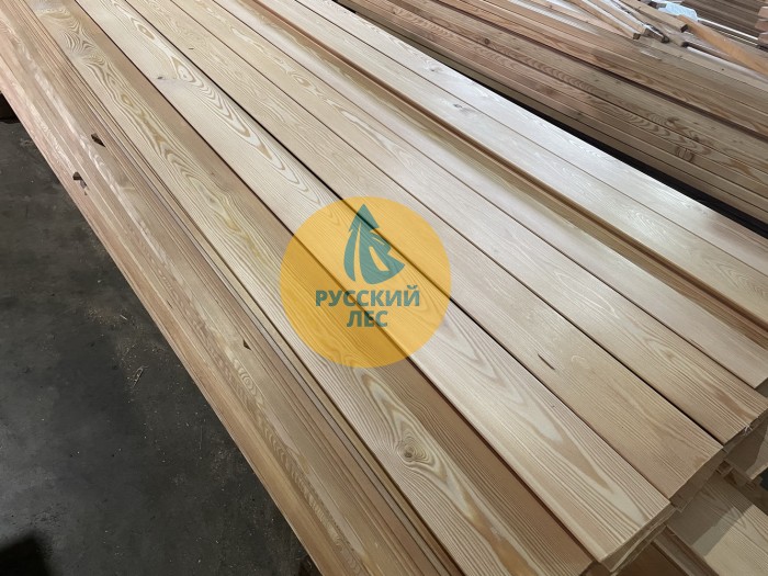 Скошенный планкен из лиственницы B 20мм x 90мм  