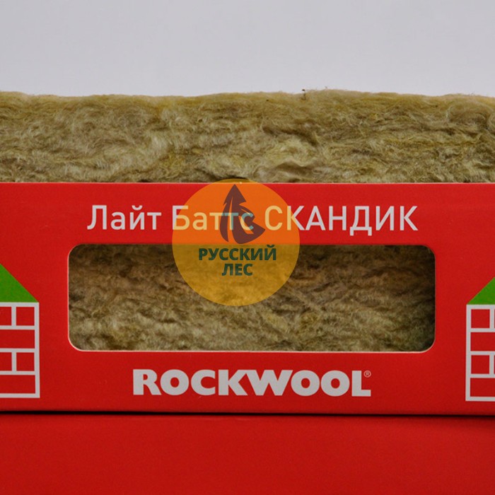 Rockwool (Роквул) ЛАЙТ БАТТС Скандик 100мм
