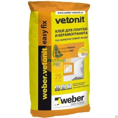 Клей для керамогранита Ветонит Гранит Фикс (25кг)
