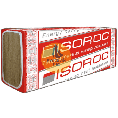 Утеплитель ИЗОРОК ПП80 (80пл.) 1000*600* 50 (3,6м2)(0,18м3) 16уп/пал