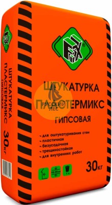 Штукатурка гипсовая белая ПластерМикс Fix 30 кг 40шт/под