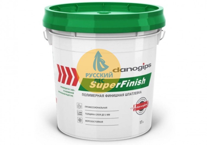 Шпаклевка полимерная SuperFinish (СуперФиниш) DANOGIPS шитрок