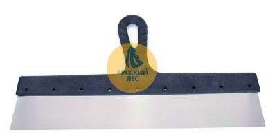 Шпатель фасадный, 450мм, нержавеющая сталь, пластмассовая ручка, "HOGER"