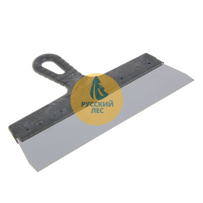 Шпатель 350мм, нержавеющая сталь, пластмассовая ручка "Волат"