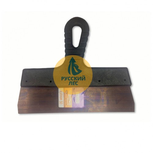 Шпатель фасадный, 200мм, нержавеющая сталь, пластмассовая ручка "HOGER"