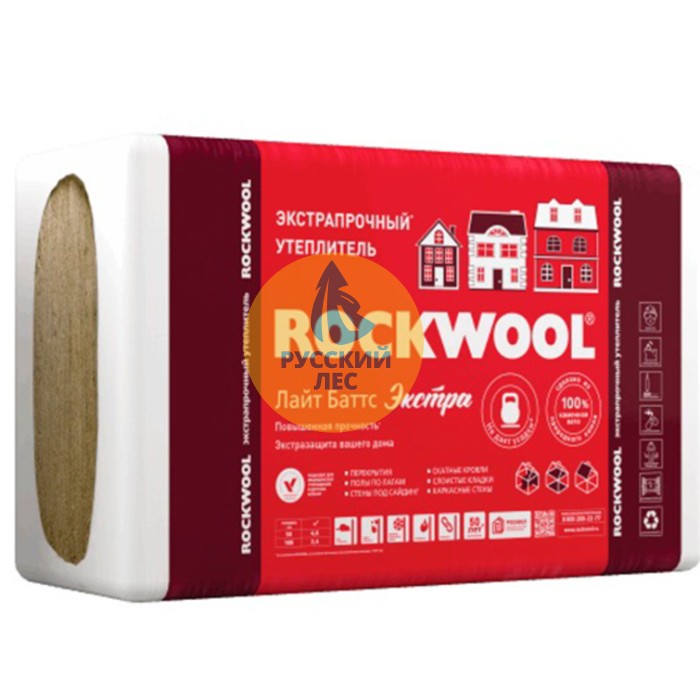 РОКВУЛ Лайт баттс Экстра 1000*600 (0,24м3)