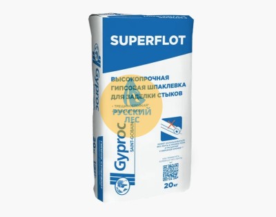 Шпаклевка Гипрок Суперфлот (аналог-Унифлота) гипсовая (20кг) (54шт/под)