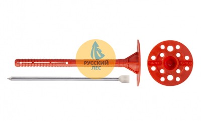 Дюбель для теплоизоляции (стальной гв.термоголовкой) IZL-T 10-120 (1000шт)