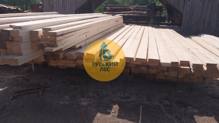 Обрезная доска осина 25х100х6м
