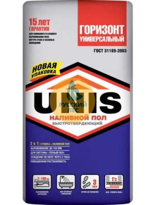 ЮНИС-ГОРИЗОНТ Универсальный Быстротвердеющий (20кг) (64шт/под)