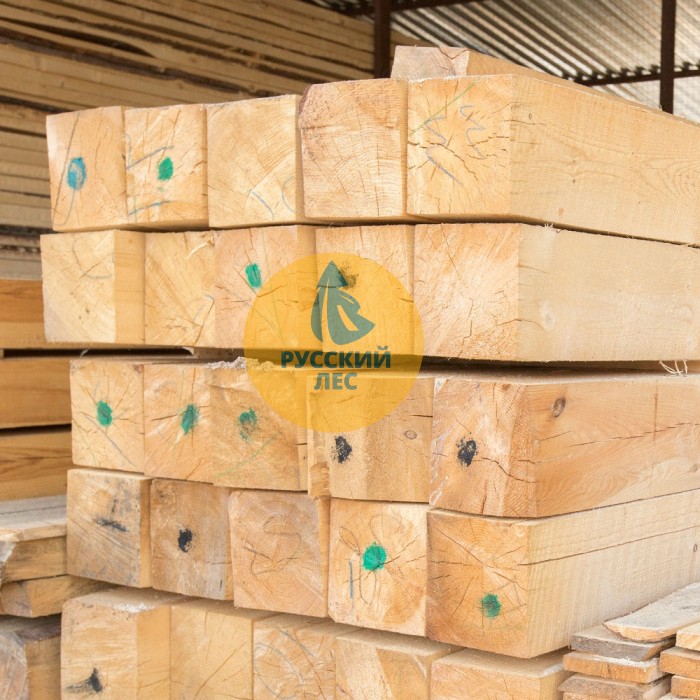 Брус обрезной ГОСТ и ТУ 100 х 100 х 6000