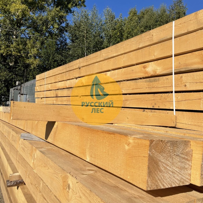 Брус обрезной ГОСТ и ТУ 100 х 100 х 6000