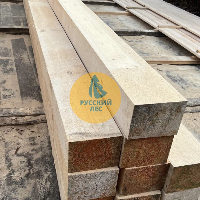 Брус обрезной ГОСТ и ТУ 100 х 100 х 6000