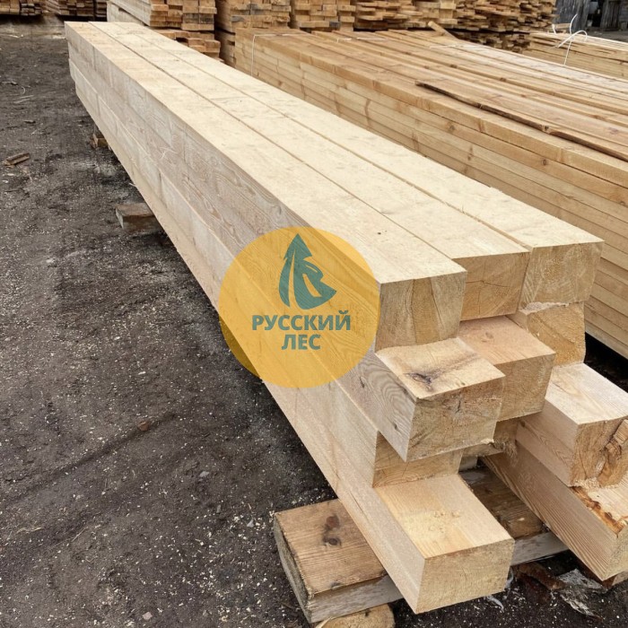 Брус обрезной ГОСТ и ТУ 100 х 100 х 6000