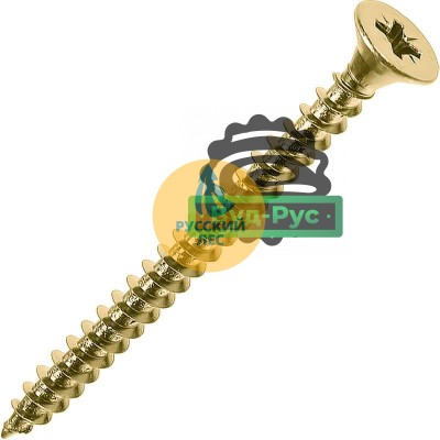 Саморезы желтые 6х140