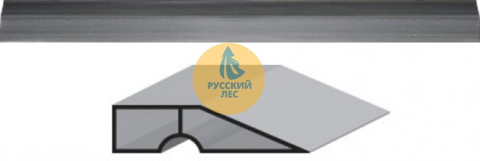 Правило ТЛ трапеция 2,0 м с ребром жесткости