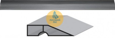 Правило ТЛ трапеция 3,0 м с ребром жесткости