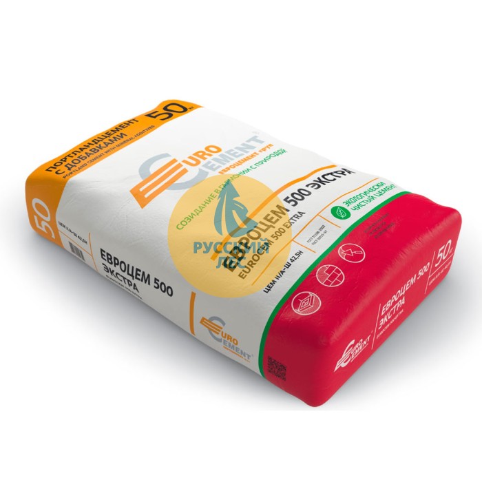 Цемент М500 (M500) Евроцемент (Цемрос)