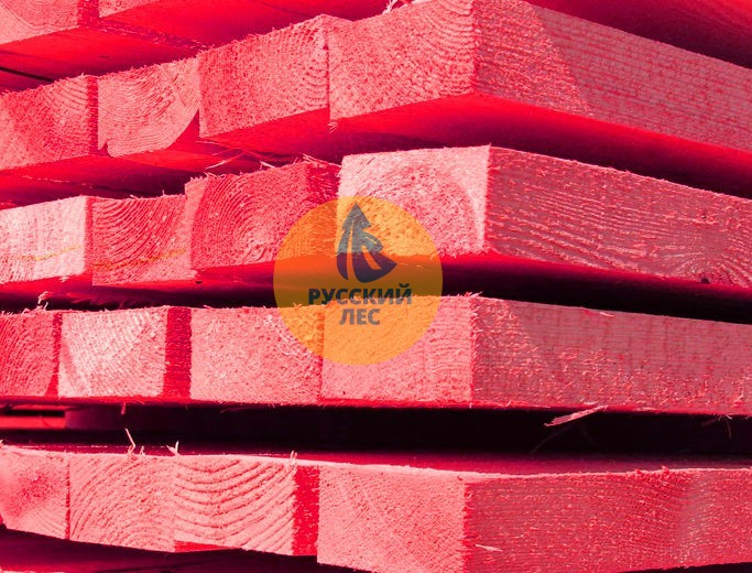 доска обрезная антисептированная 25x100x6м 