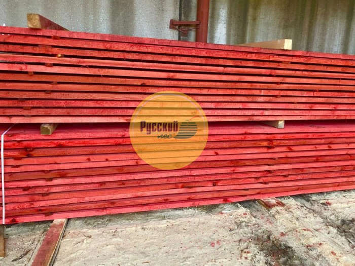 доска обрезная антисептированная 25x100x6м 