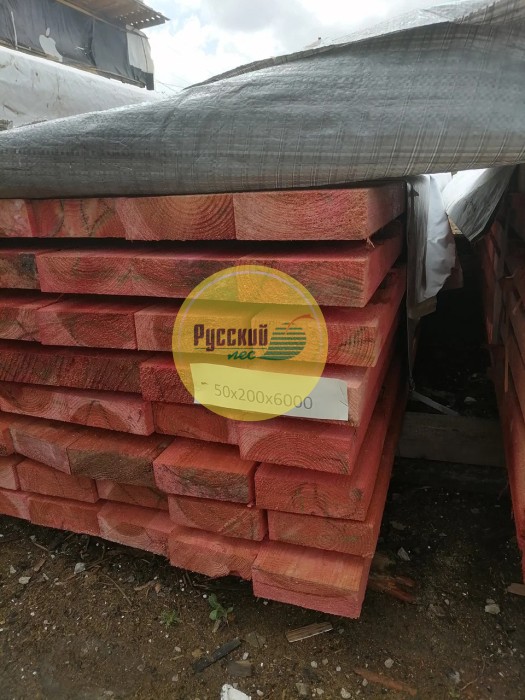 доска обрезная антисептированная 30x100x6м 