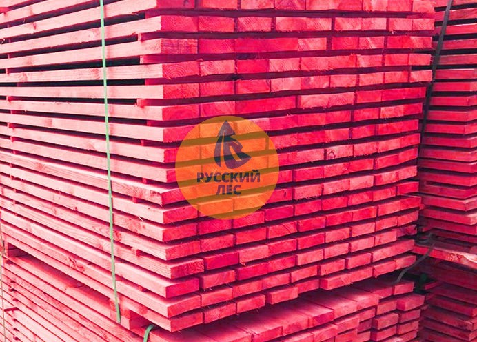 доска обрезная антисептированная 40x100x6м 