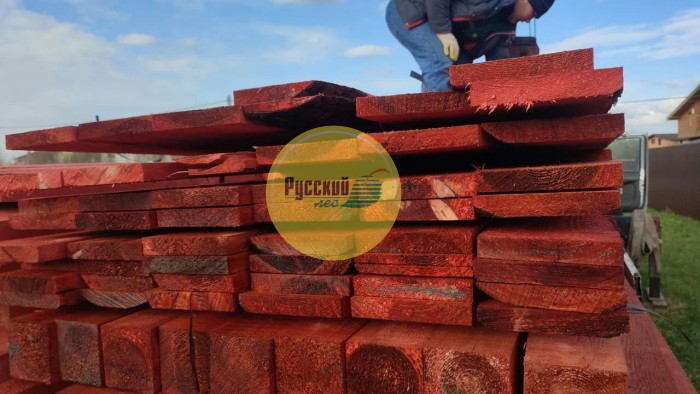 доска обрезная антисептированная 30x150x6м  