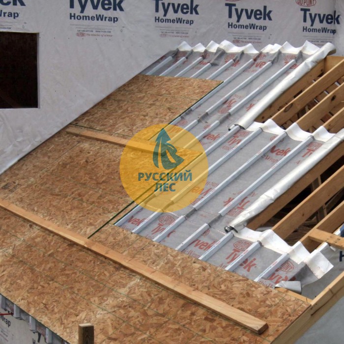 Легкая паропроницаемая мембрана Tyvek Solid - 1,5 х 50 м Тайвек Солид(75м2) пленка диффузионная