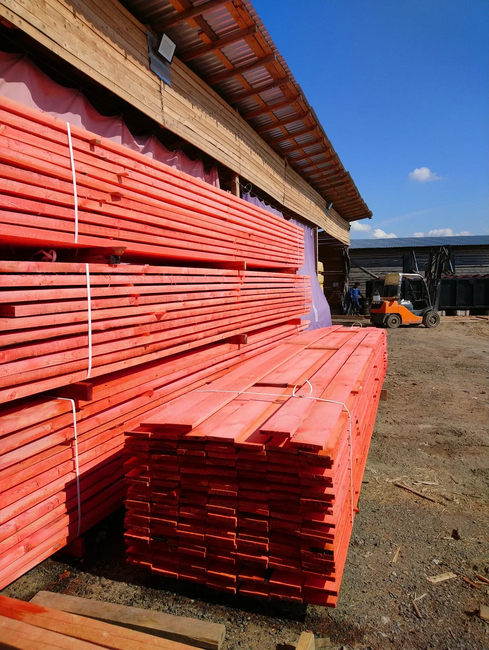 доска обрезная антисептированная